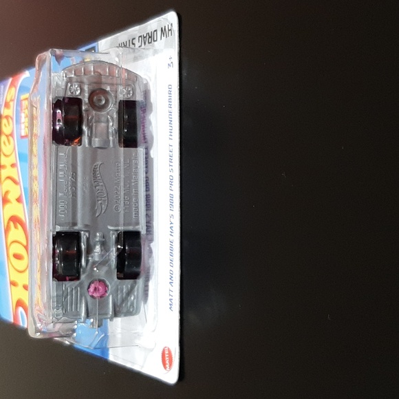 '88 Ford Thunderbird Pink Hot Wheels 2022 HW Drag Strip Matt Debbie Hay's Pro St - Picture 10 of 12